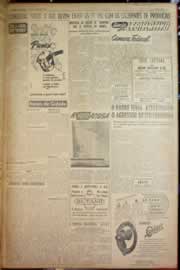 Página do jornal Correio do Ceará de janeiro de 1953