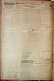 Página do jornal Correio do Ceará de janeiro de 1953