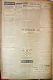 Página do jornal Correio do Ceará de janeiro de 1953