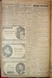 Página do jornal Correio do Ceará de janeiro de 1953
