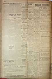 Página do jornal Correio do Ceará de fevereiro de 1953