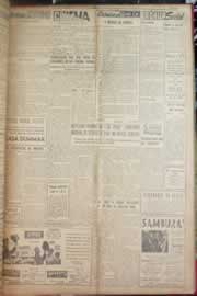Página do jornal Correio do Ceará de fevereiro de 1953