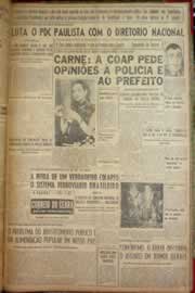 Página do jornal Correio do Ceará de março de 1953