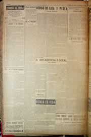 Página do jornal Correio do Ceará de março de 1953