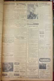 Página do jornal Correio do Ceará de março de 1953