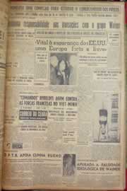 Página do jornal Correio do Ceará de março de 1953
