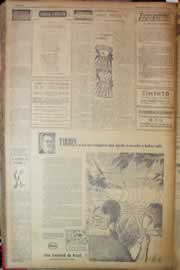 Página do jornal Correio do Ceará de março de 1953