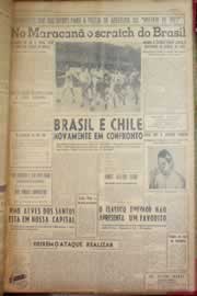 Página do jornal Correio do Ceará de março de 1953