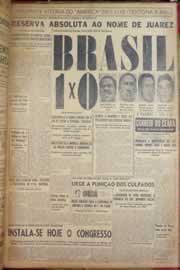 Página do jornal Correio do Ceará de março de 1953