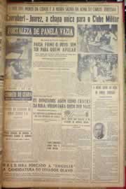 Página do jornal Correio do Ceará de março de 1953