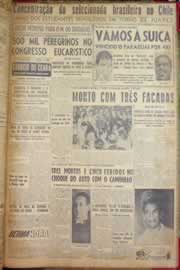 Página do jornal Correio do Ceará de março de 1953