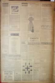 Página do jornal Correio do Ceará de março de 1953