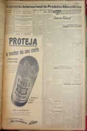 Página do jornal Correio do Ceará de março de 1953