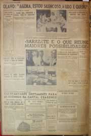 Página do jornal Correio do Ceará de março de 1953