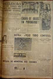 Página do jornal Correio do Ceará de março de 1953
