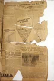Página do jornal Correio do Ceará de abril de 1953