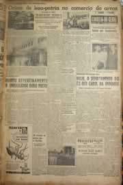 Página do jornal Correio do Ceará de abril de 1953
