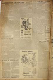 Página do jornal Correio do Ceará de abril de 1953