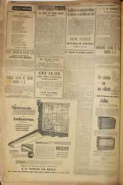 Página do jornal Correio do Ceará de abril de 1953