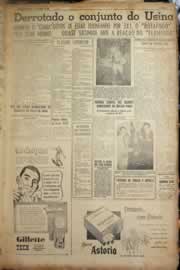Página do jornal Correio do Ceará de abril de 1953