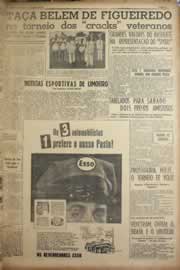 Página do jornal Correio do Ceará de abril de 1953