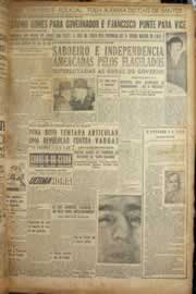Página do jornal Correio do Ceará de abril de 1953