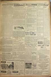 Página do jornal Correio do Ceará de abril de 1953