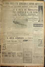 Página do jornal Correio do Ceará de abril de 1953