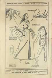 Página do jornal Correio do Ceará de abril de 1953
