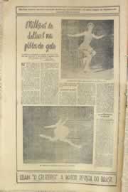 Página do jornal Correio do Ceará de abril de 1953