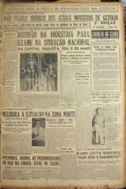 Página do jornal Correio do Ceará de abril de 1953