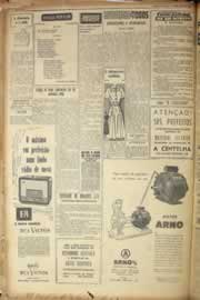 Página do jornal Correio do Ceará de abril de 1953
