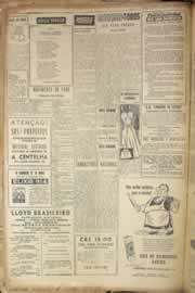 Página do jornal Correio do Ceará de abril de 1953