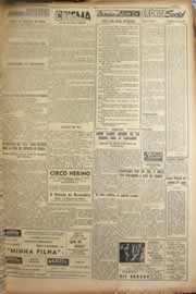 Página do jornal Correio do Ceará de abril de 1953