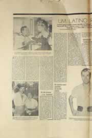 Página do jornal Correio do Ceará de abril de 1953