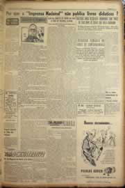 Página do jornal Correio do Ceará de abril de 1953