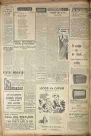Página do jornal Correio do Ceará de abril de 1953