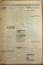 Página do jornal Correio do Ceará de abril de 1953