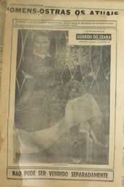 Página do jornal Correio do Ceará de maio de 1953
