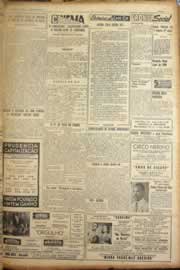 Página do jornal Correio do Ceará de maio de 1953