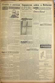 Página do jornal Correio do Ceará de maio de 1953