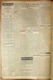 Página do jornal Correio do Ceará de maio de 1953
