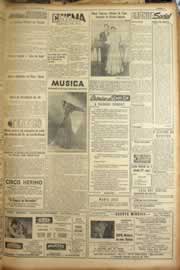 Página do jornal Correio do Ceará de maio de 1953