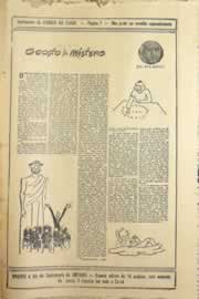 Página do jornal Correio do Ceará de maio de 1953