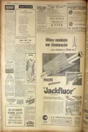 Página do jornal Correio do Ceará de maio de 1953