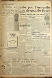 Página do jornal Correio do Ceará de maio de 1953