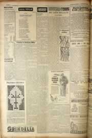 Página do jornal Correio do Ceará de maio de 1953