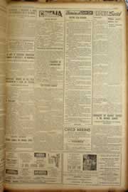Página do jornal Correio do Ceará de maio de 1953