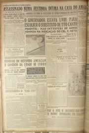Página do jornal Correio do Ceará de maio de 1953