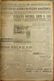 Página do jornal Correio do Ceará de maio de 1953